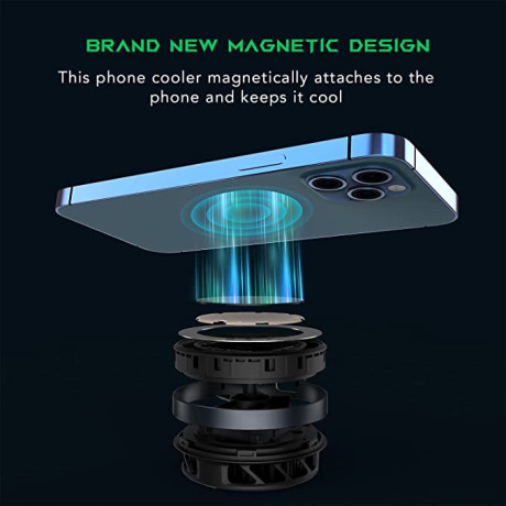 phone-cooler-black-shark-magnetic-cooler-iphone-11-12-13-14-series-magsafe-compatible-cell-phone-cooling-fan-portable-phone-radiator-cooling-fan-big-2
