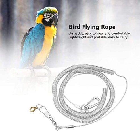 sagreeny-parrot-training-rope-bird-harness-leash-6m-bird-flying-rope-flexible-bird-leash-kits-ankle-foot-ring-accessories-for-bird-parrot-big-2