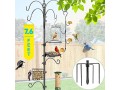 gray-bunny-deluxe-bird-feeder-stand-91-9-hook-bird-feeding-station-for-outside-wild-birds-small-3