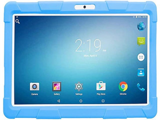 Atouch Tablet, Kids Tab A10,10.1 inch Tablet,Dual Sim,4GB Ram,64GB Rom,4G Lite with Gifts (Blue)