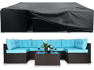 Heavy Duty Funiture Covers for Outdoor - 98inX78inX32in