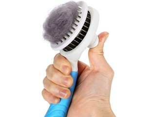 ItPlus Cat Grooming Brush, Self Cleaning Slicker Brushes for Dogs and Cats Pet Grooming Brush for Pet Massage-Self Cleaning, Assorted Colors