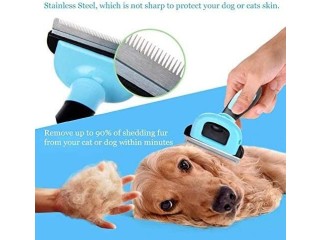 Pet Dog Removal Hair Comb Brush Cat Grooming Tool Furmins Hair Deshedding Clipper Stainless Detachable Dog Cat Brush