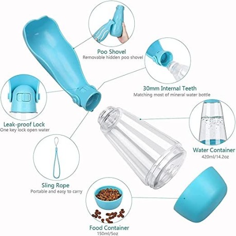elecdon-dog-walking-water-bottle-portable-pet-water-bottle-with-1-garbage-bag-small-big-2