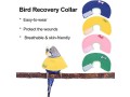 bird-elizabeth-collars-4-pieces-parrot-tiger-skin-cockatiel-scarf-cloak-anti-bite-anti-peck-protection-collar-pet-bird-care-accessories-small-2