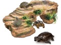 turtle-basking-platform-resin-dock-resting-rectangular-aquarium-turtle-tank-decorations-small-1