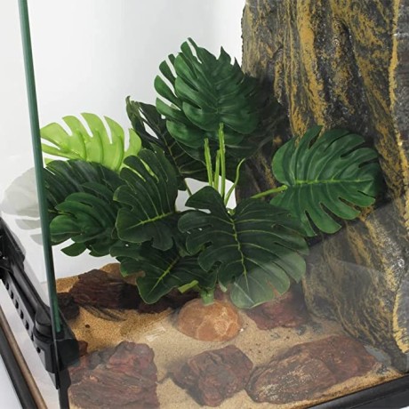 woledoe-monstera-plants-reptile-terrarium-decor-bearded-dragon-tank-accessories-big-2