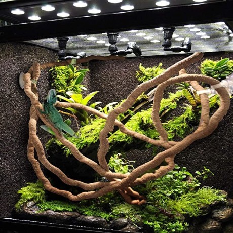 pinvnby-bearded-dragon-hammock-jungle-climber-vines-flexible-reptile-leaves-with-suction-cups-habitat-decor-for-climbing-big-4