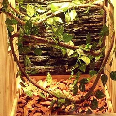 pinvnby-bearded-dragon-hammock-jungle-climber-vines-flexible-reptile-leaves-with-suction-cups-habitat-decor-for-climbing-big-2