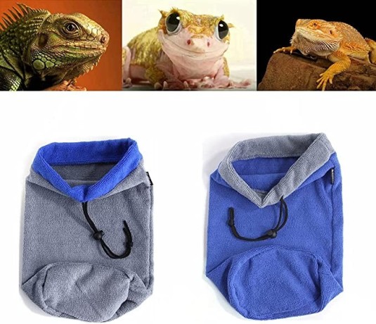 pack-bearded-dragon-bath-towel-bag-fast-drying-absorbent-bathrobe-with-adjustable-drawstring-big-1