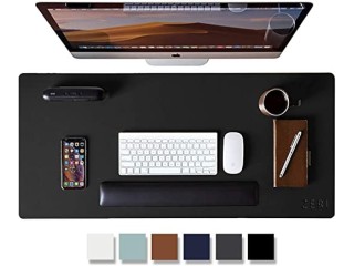 Leather Desk Pad Protector - Mouse Pad