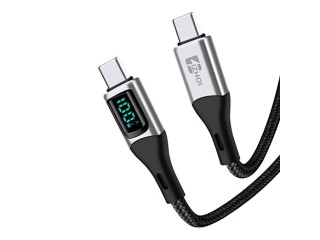 IZHOI USB C Cable,5A USB C to USB C 100W Type C Fast Charging Cable