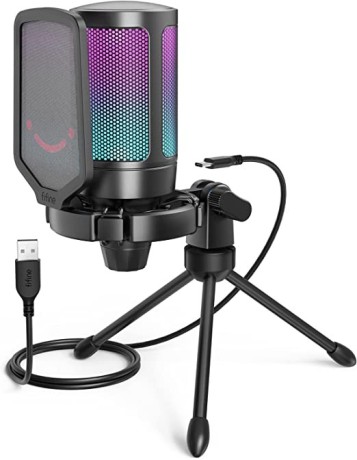 gaming-usb-microphone-for-pc-ps5-fifine-condenser-mic-with-quick-mute-big-1