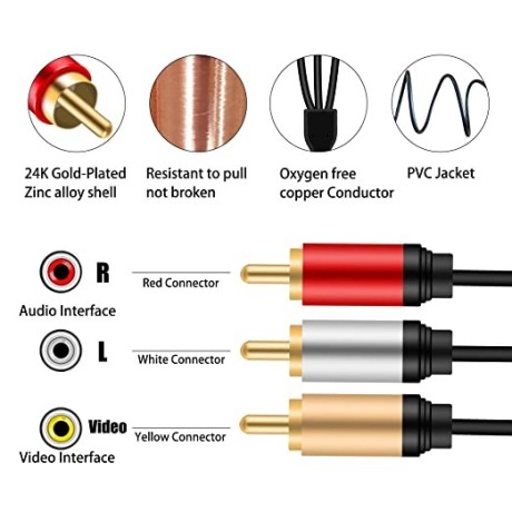 audio-video-rca-cable-3ft-tan-qy-3-rca-male-to-3-rca-male-stereo-audio-video-rca-cable-gold-plated-for-connecting-your-vcr-dvd-hd-tv-big-3