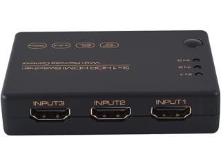 Video Signal Switch MI-compatible 4K Switcher Splitter Hub Box for DVD TV Monitor Computer Equipment Accessories