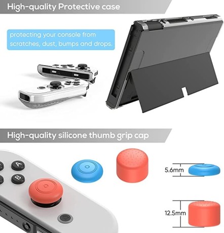 dmg-game-console-carrying-case-hard-shell-travel-organizer-accessories-with-nintendo-switch-big-0