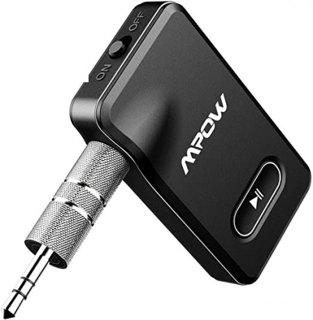 mpow-wireless-bluetooth-transmitter-receiver-for-wireless-music-audio-hands-free-phone-for-car-speaker-big-0