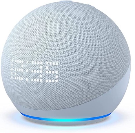 echo-dot-5th-gen-smart-bluetooth-speaker-with-clock-and-alexa-use-your-voice-to-play-the-quran-or-music-big-1