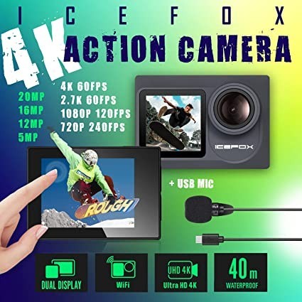 icefox-action-cam-4k-underwater-camera-waterproof-40m-ultra-hd-20mp-camera-big-2