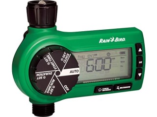 Rain Bird 1ZEHTMR Professional Grade Electronic Digital Hose End Timer/Controller, One Zone/Station, Battery Operated