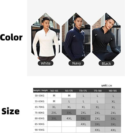 posiche-mens-activewear-long-sleeve-tops-quick-drying-breathable-clothes-outdoor-casual-sports-t-shirt-polo-shirt-young-fashion-half-zippe-big-4