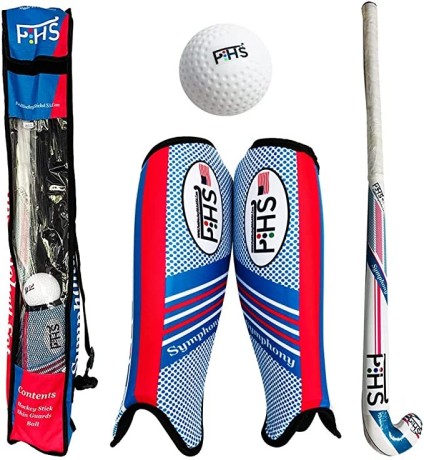 field-hockey-set-symphony-wooden-field-hockey-stick-shin-guards-mouth-guard-hockey-ball-carrying-bag-kids-junior-big-1