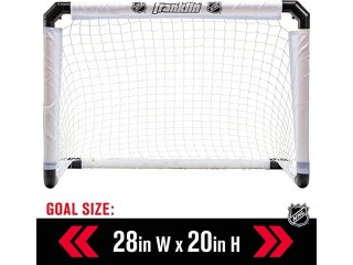 Franklin Sports Knee Hockey Set - Includes 1 Light Up Hockey Goal