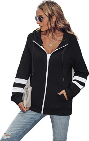 womens-casual-fashion-active-long-sleeve-stripe-zip-up-hoodies-pullover-pocket-hooded-sweatshirts-jackets-big-2