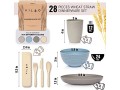 vilao-crockery-set-for-4-people-reusable-recyclable-plastic-cups-plate-bowls-cutlery-small-2