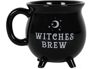 Something different witches brew kettle mug, black.