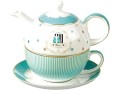 yrhh-teapot-and-saucer-set-with-blue-stripes-ceramic-tea-coffee-cup-for-breakfast-at-home-kitchen-small-0