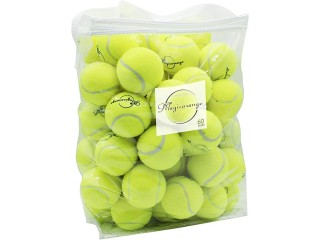Magicorange Tennis Balls, 60 Pack Advanced Training Tennis Balls Practice Balls