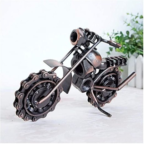 gwmodel-vintage-motorcycle-model-handmade-iron-chains-art-antique-model-vehicle-collection-big-0
