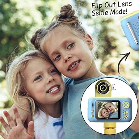 full-1080p-kids-selfie-flip-lens-hd-compact-digital-photo-video-rechargeable-camera-with-24-lcd-screen-big-1