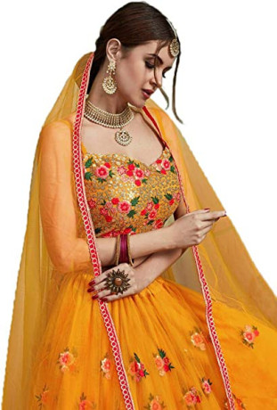 fast-fashions-womens-net-semi-stitched-sequins-lehenga-choli-yellow-free-size-yellow-one-size-big-2