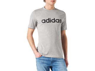 Adidas Men's Essentials Embroidered Linear Logo TShirta