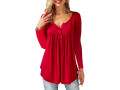 beluring-women-casual-v-neck-pleated-tunic-tops-shirts-blouse-small-0