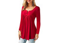 beluring-women-casual-v-neck-pleated-tunic-tops-shirts-blouse-small-2