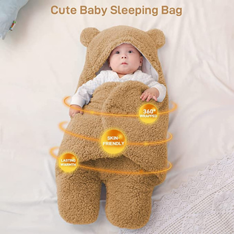 turmin-baby-hooded-swaddle-infant-wrap-blanket-bag-newborn-receiving-blanket-unisex-boys-girls-fleece-sleeping-bag-big-3