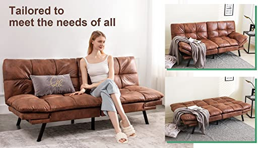 vyfipt-futon-sofa-bedcouch-memory-foam-small-splitback-sofa-for-living-roommodern-loveseat-with-covertible-armrests-big-0