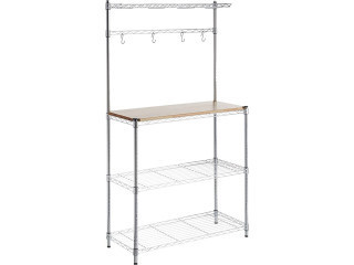 amazon-basics-kitchen-storage-bakers-rack-with-removeable-top-chromewood-36l-x-14w-x-63h-big-3