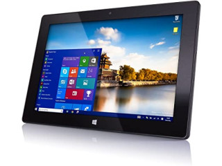 Fusion5 10" Windows 11 Pro FWIN232 Plus S1 Ultra Slim Windows Tablet PC - (4GB RAM, USB 3.0, Micro HDMI, Intel Quad-Core CPU, IPS HD Display