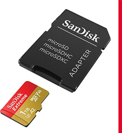 sandisk-1tb-extreme-microsdxc-uhs-i-memory-card-with-adapter-up-to-190mbs-c10-u3-v30-4k-5k-a2-micro-sd-card-sdsqxav-1t00-gn6ma-big-0