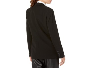Karl Lagerfeld Paris Women's Long Sleeve Pearl Everyday Fashion Sport Jacket