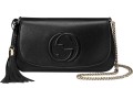 gucci-soho-leather-flap-shoulder-bag-black-gold-tassel-new-authentic-small-2