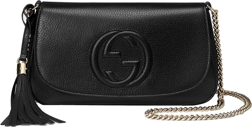 gucci-soho-leather-flap-shoulder-bag-black-gold-tassel-new-authentic-big-2