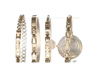 Anne Klein Women's Bangle Watch and Bracelet Set, AK/1470