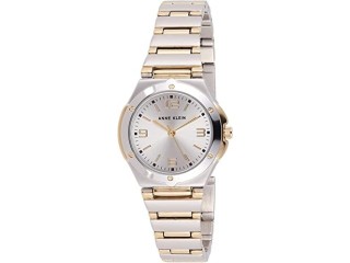Anne Klein Women's Two-Tone Bracelet Watch, 10/8655SVTT