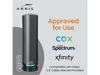 ARRIS Surfboard G36 DOCSIS 3.1 Multi-Gigabit Cable Modem & AX3000 Wi-Fi Router | Comcast Xfinity, Cox, Spectrum|