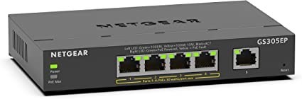 netgear-5-port-poe-gigabit-ethernet-plus-switch-gs305ep-with-4-x-poe-at-63w-desktop-or-wall-mount-big-0